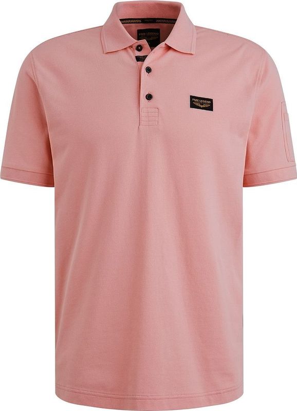 PME Legend Poloshirt Trackway Rosa - Größe XL