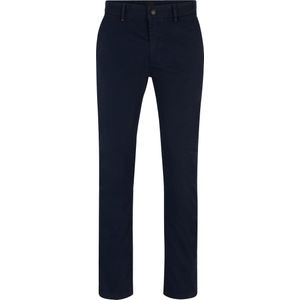 BOSS Chino Slim Navy - Größe W 33 - L 36