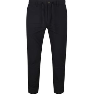 BOSS Chino Seersucker Navy - Größe W 32 - L 34