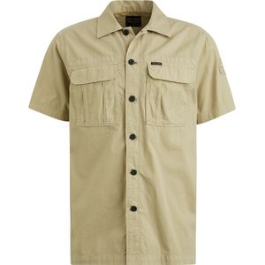 PME Legend Short Sleeve Hemd Bedford Grün - Größe L
