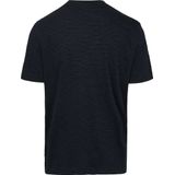 Marc O'Polo T-shirt Slub Stripes Dark Navy - Größe M