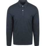 Marc O'Polo Longsleeve Poloshirt Navy - Größe XL