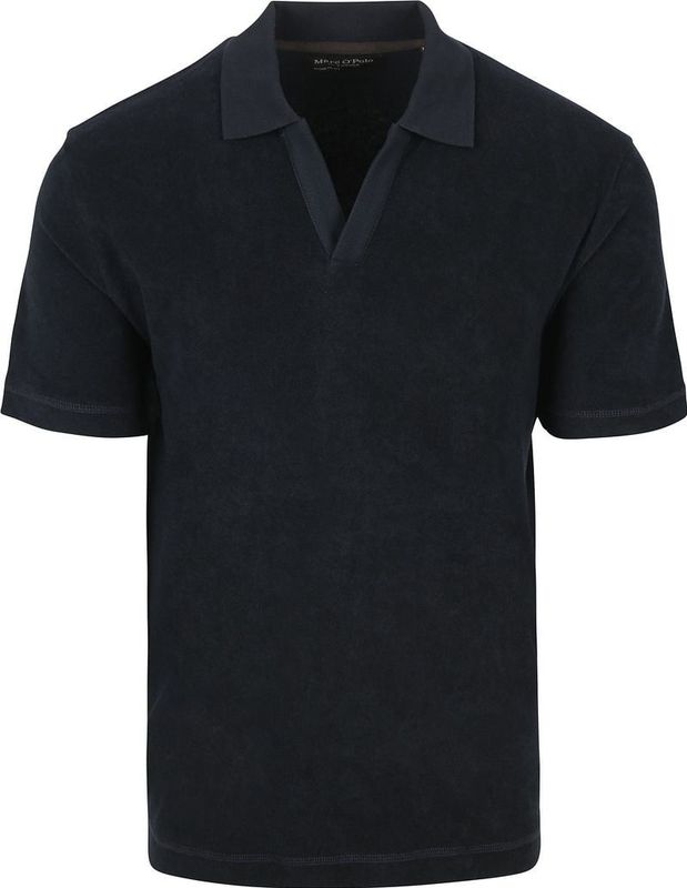 Marc O'Polo Poloshirt Riva Terry Cloth Navy - Größe M