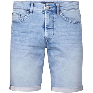 Petrol Denim Short Jackson Hellblau  - Größe L