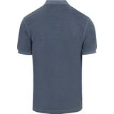 Marc O'Polo Poloshirt Faded Storm Blau - Größe L