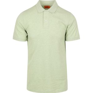 Suitable Mang Poloshirt Hellgrün  - Größe L