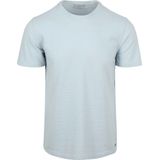 No Excess Structure T-Shirt Hellblau - Größe L