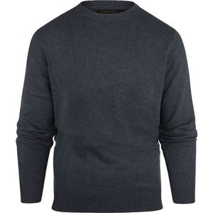 Steppin' Out Pullover Melange Navy - Größe 3XL