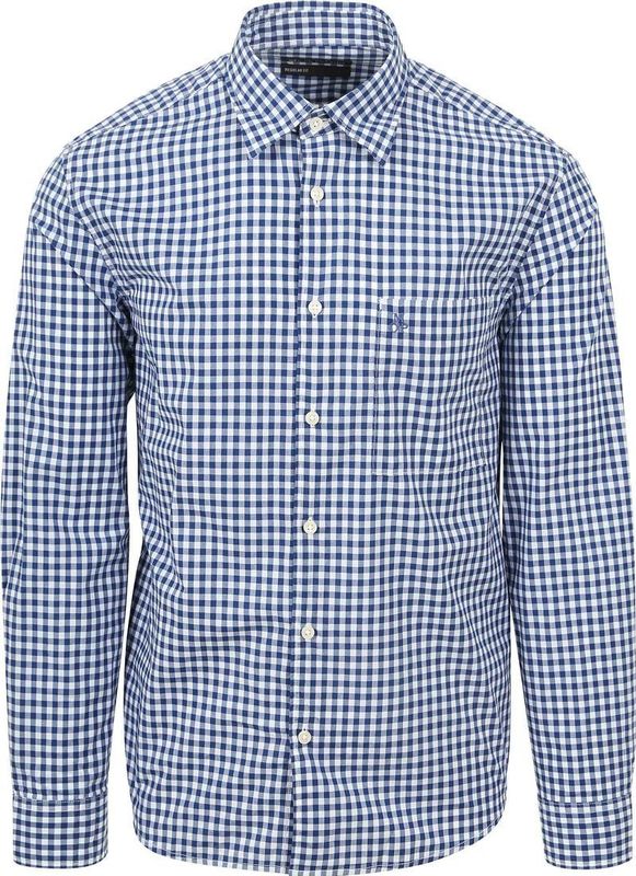 Marc O'Polo Hemd Kariert Blau - Größe XXL