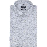 OLYMP Luxor Hemd Flower Blau - Größe 45
