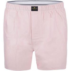 Steppin' Out Boxer Rosa Oxford - Größe L