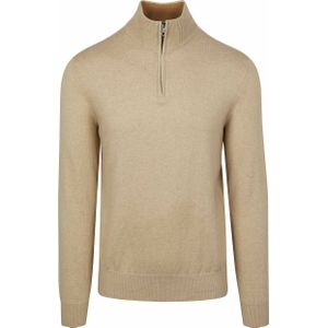 Steppin' Out Half-Zip Pullover Cotton Cashmere Sand - Größe XL