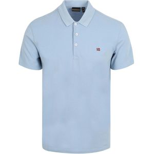 Napapijri Ealis Poloshirt Chambray Blau - Größe 3XL