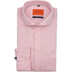 Suitable Melange Hemd Rosa - Größe 41