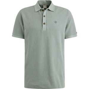 Cast Iron Polo Waffle Structure Slate - Größe XL