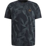 PME Legend T-Shirt Slub Jersey Druck Navy - Größe L