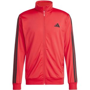 adidas - 3S TR TT TS - Trainingspak - Zwart - Polyester - 2-delig