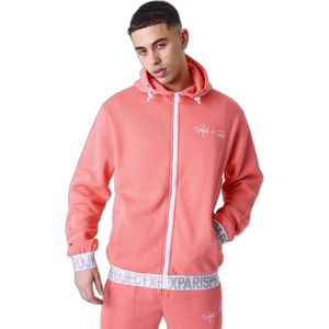 Hooded trainingspak met ritssluiting en elastische band met logo Project X Paris
