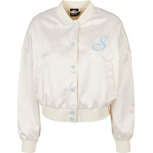 Starter Black Label - Satin College jacket   Wit