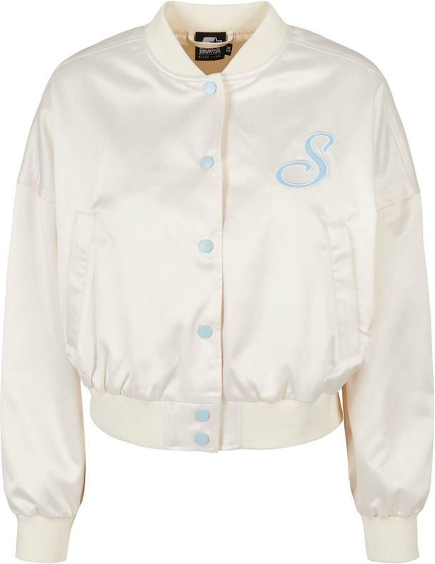 Starter Black Label - Satin College jacket   Wit