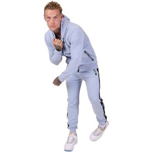 Basic joggingsbroek met ritssluiting en logo Project X Paris