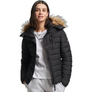 Klassieke parka van imitatiebont voor dames Superdry Fuji