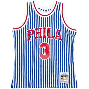 NBA shirt Philadelphia 76ers Striped Allen Iverson