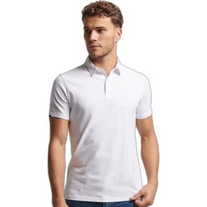 Superdry Studios Jersey Korte Mouw Poloshirt Wit Man
