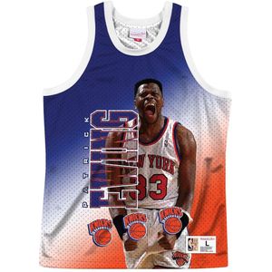 Jersey New York Knicks behind the back
