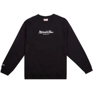 Sweatshirt Mitchell & Ness pinscript crew