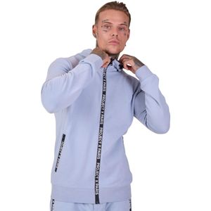 Basic hoodie met rits en logo Project X Paris
