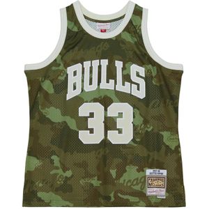 Mitchell & Ness - NBA Ghost Green Camo Tank Top - Veelkleurig - Polyester