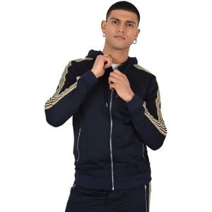 Zip-up hoodie met ruiterstrepen Project X Paris