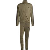 adidas - 3-Stripes Tricot - Trainingspak - Groen - Polyester