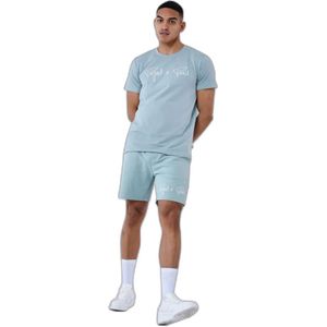 Basic shorts met geborduurd logo Project X Paris