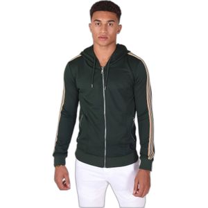 Zip-up hoodie met ruiterstrepen Project X Paris