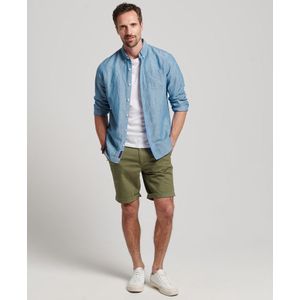 Button-down overhemd van linnen en biologisch katoen Superdry Studios