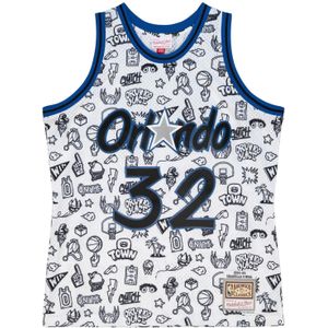 Jersey Orlando Magic NBA Doodle Swingman 1994 Shaquille O'Neal