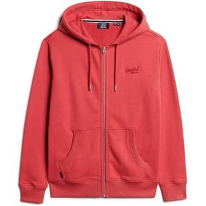 Hooded sweatshirt met rits Superdry Logo Essential