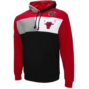 Hoodie Mitchell & Ness Color Blocked Chicago Bulls