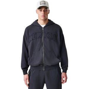 Hooded sweatshirt met rits New Era Washed