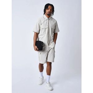 Effen shirt met structuur Project X Paris