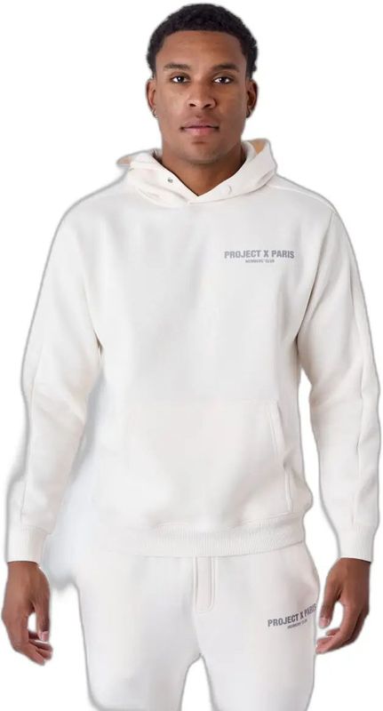 Project X Paris Members Club Hoodies Heren - Wit - Maat S - Katoen Fleece