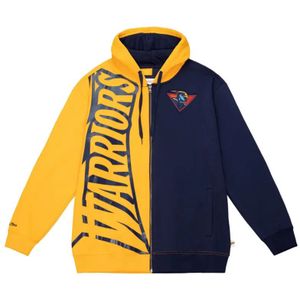 Capuchon met volledige rits Mitchell & Ness 2.0 Golden State Warriors