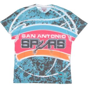 Mitchell & Ness - T-shirt - San Antonio Spurs - Jumbotron Sublimated