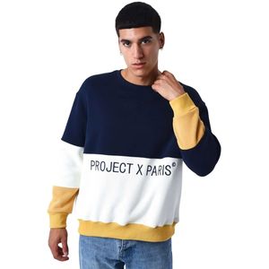 Gebreid sweatshirt met ronde hals Project X Paris Colorblock