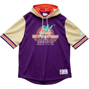 Korte mouwen hoodie van breigoed Mitchell & Ness All Star 1995