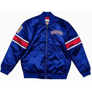 Dikke satijnen jas Philadelphia 76ers
