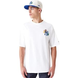 New Era - Oversized T-shirt - Marineblauw - New York Yankees MLB Floral Graphic