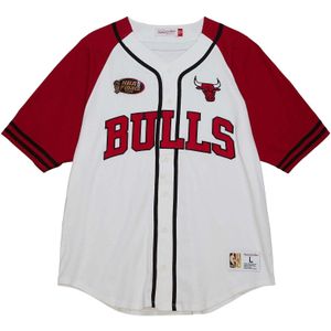 Koszulka Chicago Bulls Practice Day Button Front